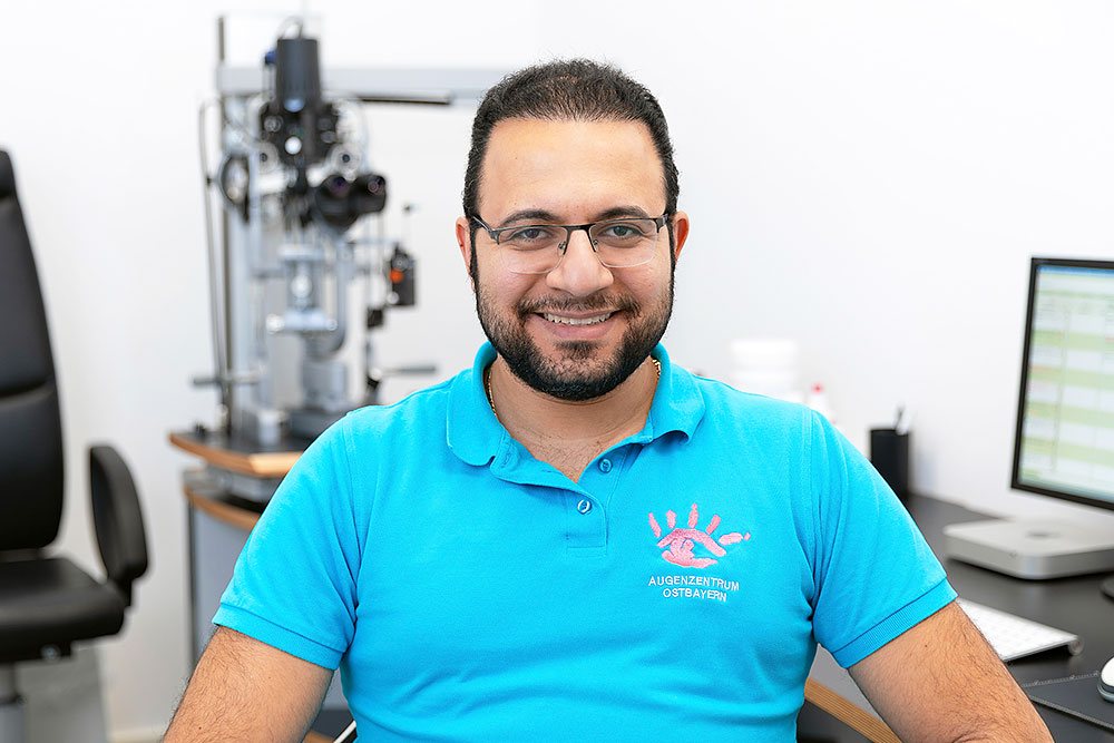 Portrait von Augenarzt David Ebeid